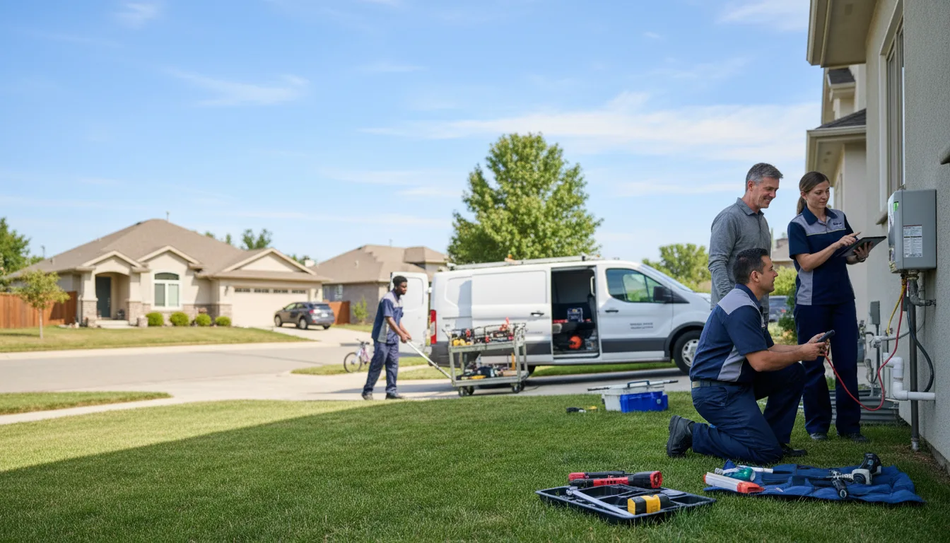 Tankless water heater service in Alvarado, TX